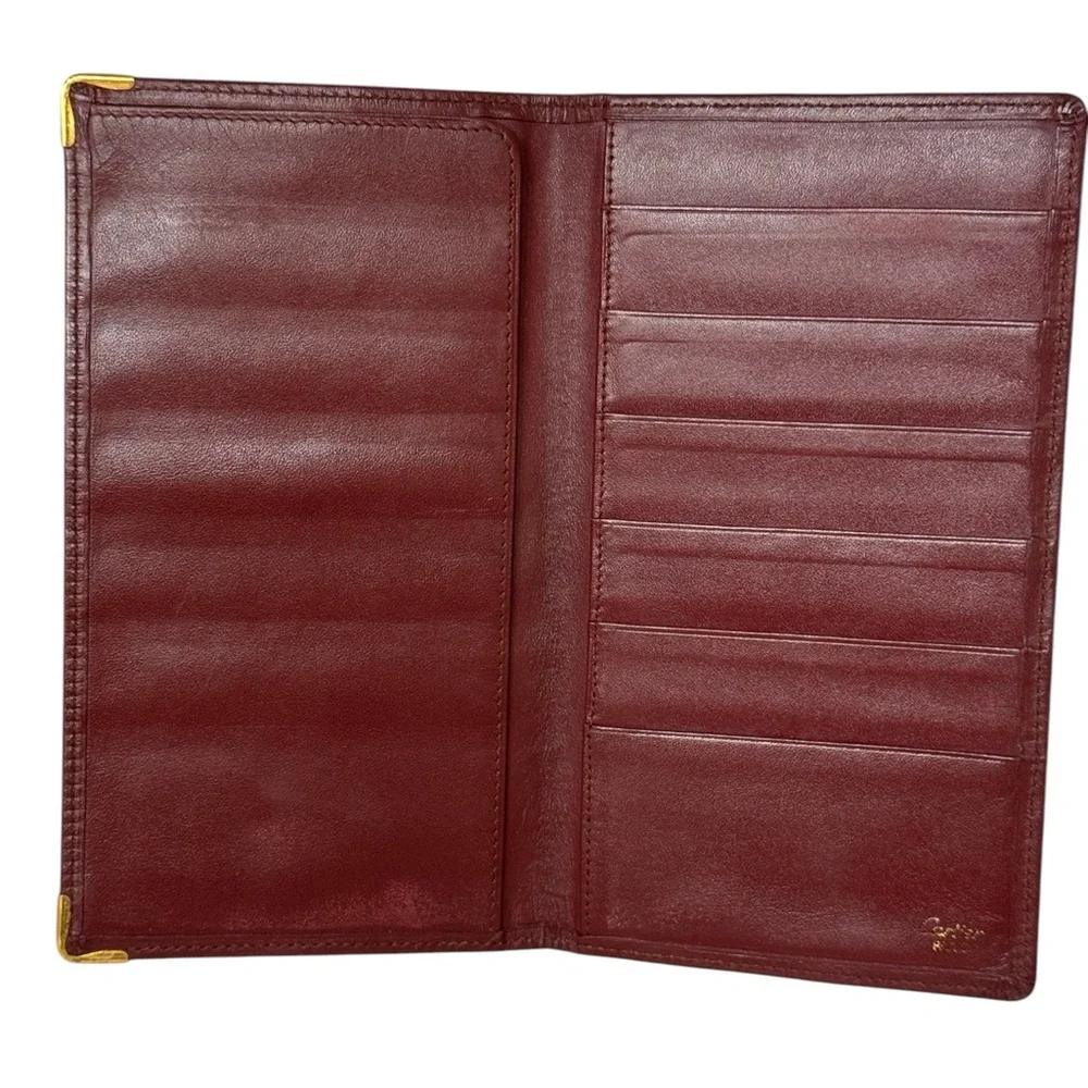 Cartier Bordeaux Long Card Wallet - Picture 3 of 6